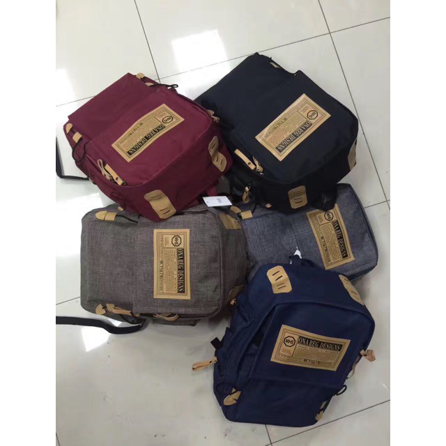 Balo đi học, đi làm Fortune Mouse 1603 + móc khoá