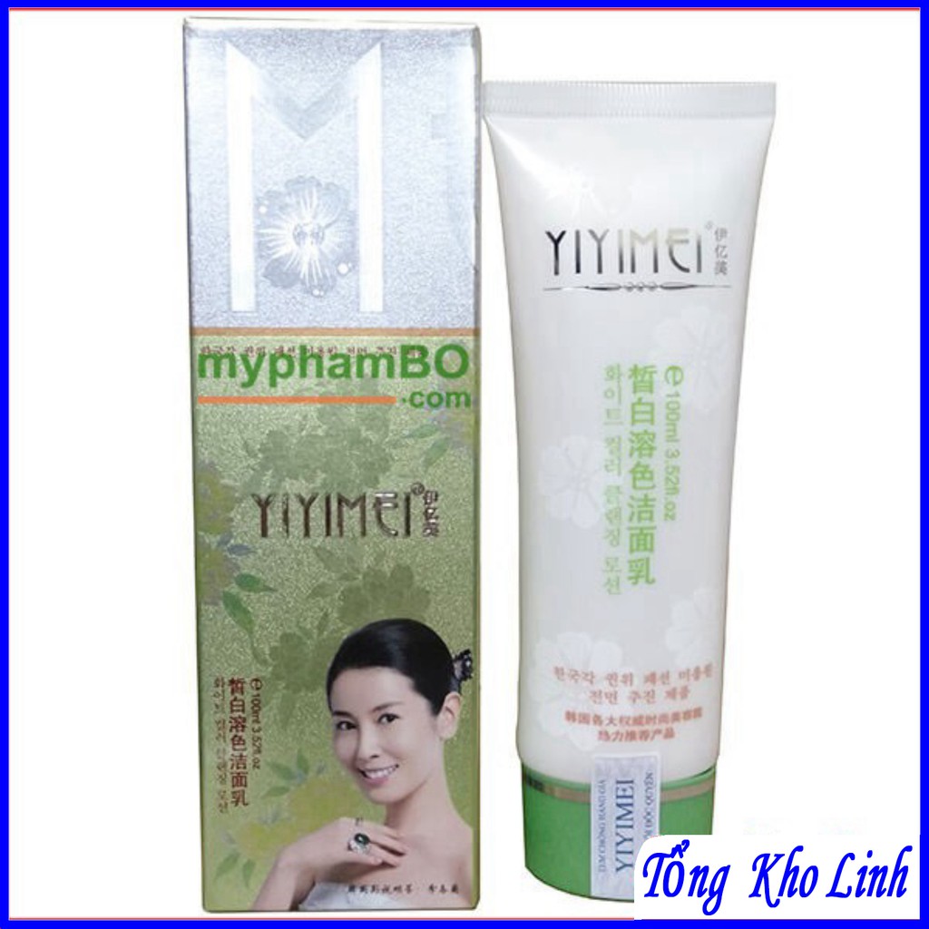 Bộ Yiyimei bán lẻ Sữa rửa mặt sạch sâu