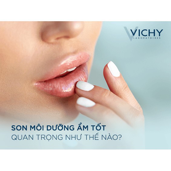 Vichy Chính Hãng Son Dưỡng Ẩm Vichy Không Màu Dưỡng Mềm Môi Natural Blend Hydrating Lip Balm 4.5g