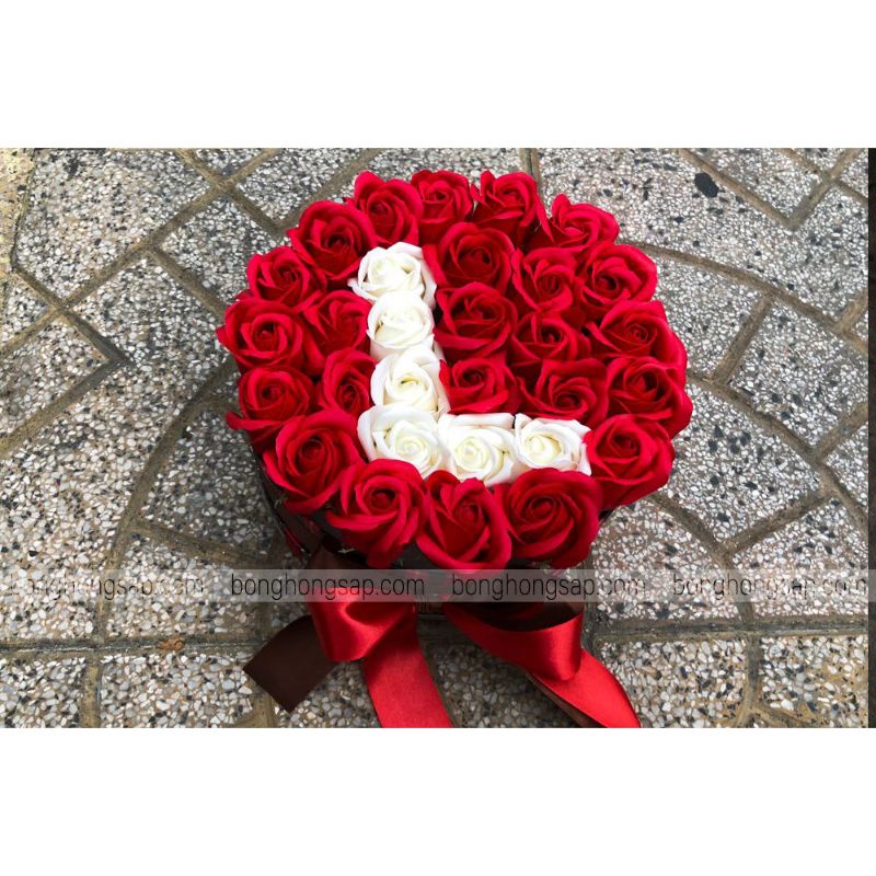 Xốp hình trái tim 4 size làm quà hoa sáp bánh kem trang trí phòng tiệc cưới