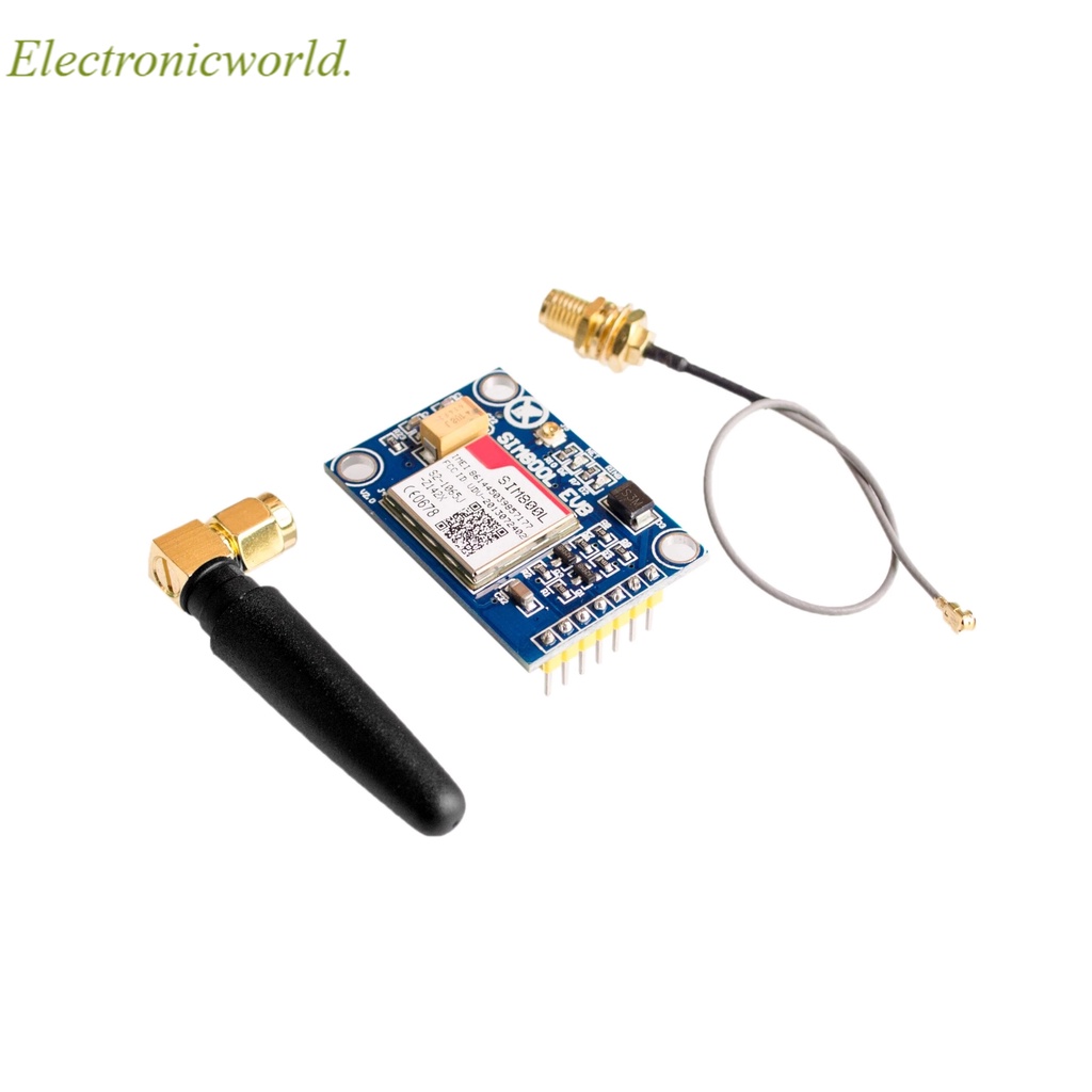 Module SIM800L GPRS GSM với bảng SIM anten PCB 4 băng tần cho Arduino