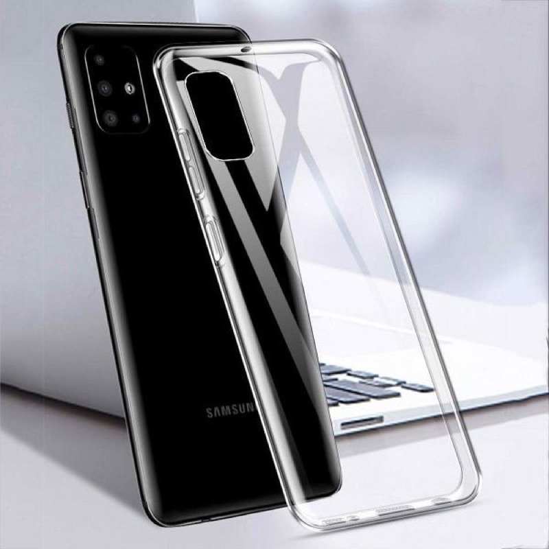 Ốp Silicon trong suốt dẻo chất đẹp sam sung A51,M40S