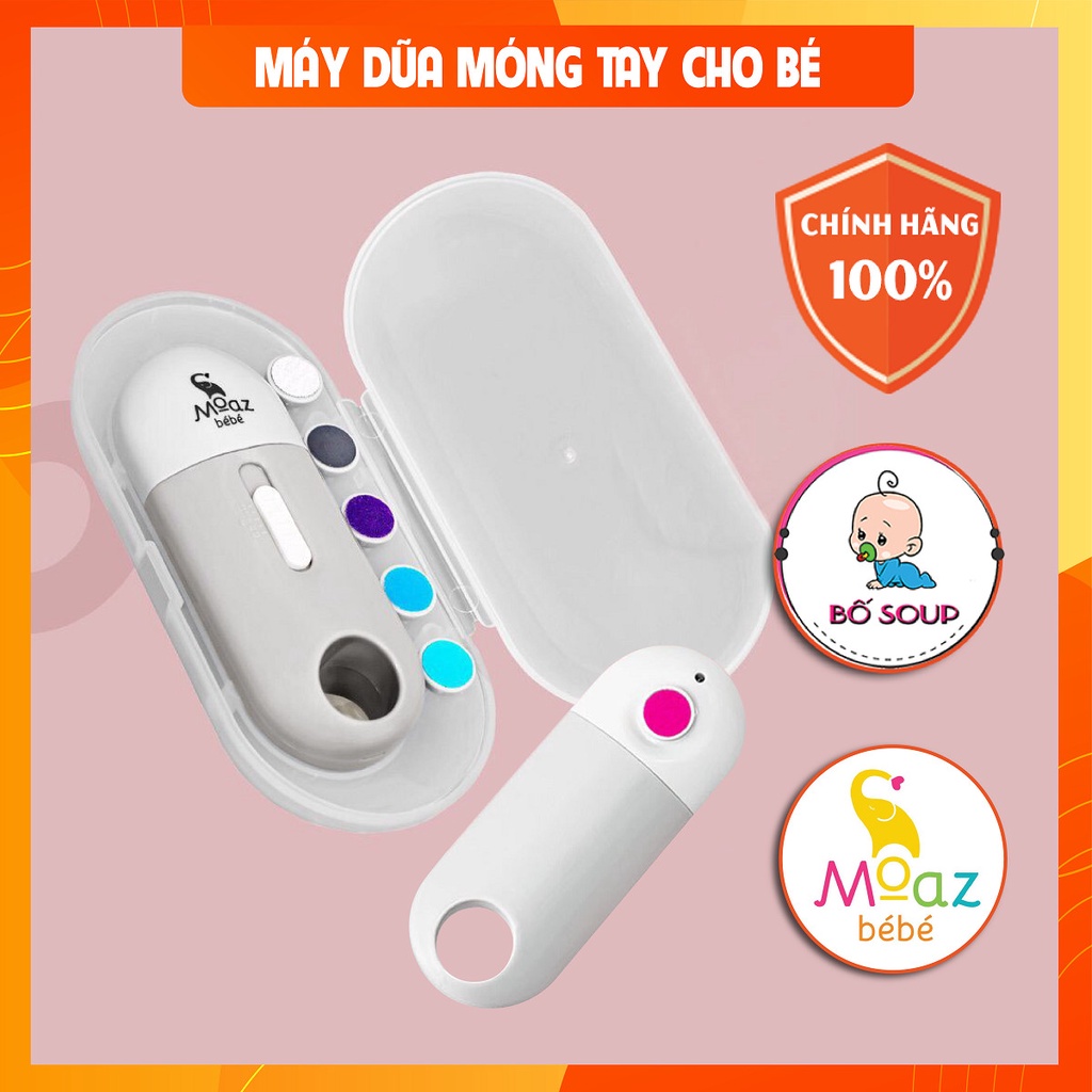 Máy mài dũa móng tay cho bé Moaz Bebe MB-015 chính hãng