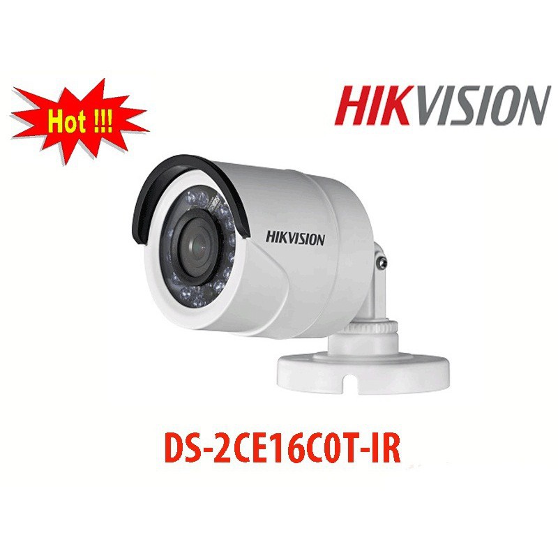 Camera Wifi - Camera Hãng Hikvision Camera IP DS-2CE16C0T-IR 1.0Mpx-25fps-1280*720 - Hàng Chính Hãng - [BH 3 Năm]