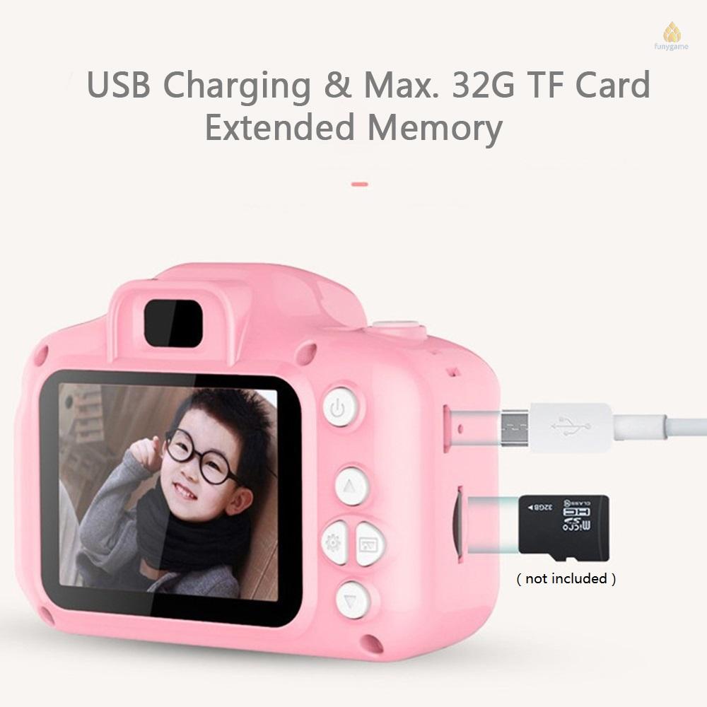 Máy quay phim kỹ thuật số 720P độ phân giải cao 8 Mega Pixels 2 Inch IPS cho bé
 | BigBuy360 - bigbuy360.vn