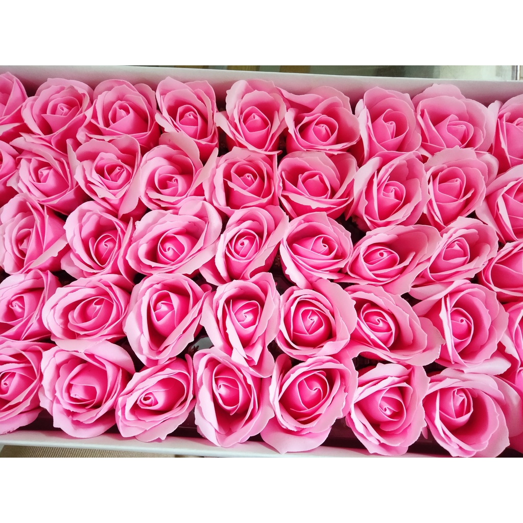 Hoa sáp siêu xinh trang trí hộp quà, bó hoa