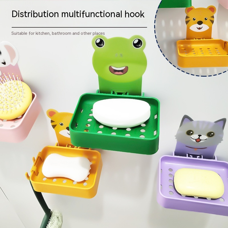 Khay Đựng Xà Phòng Gắn Tường Thiết Kế Dễ Thương Tiện Dụng Cho Nhà Tắm