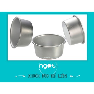 Khuôn tròn đúc đế liền các size 10,5cm/15cm/18cm/20cm/23cm