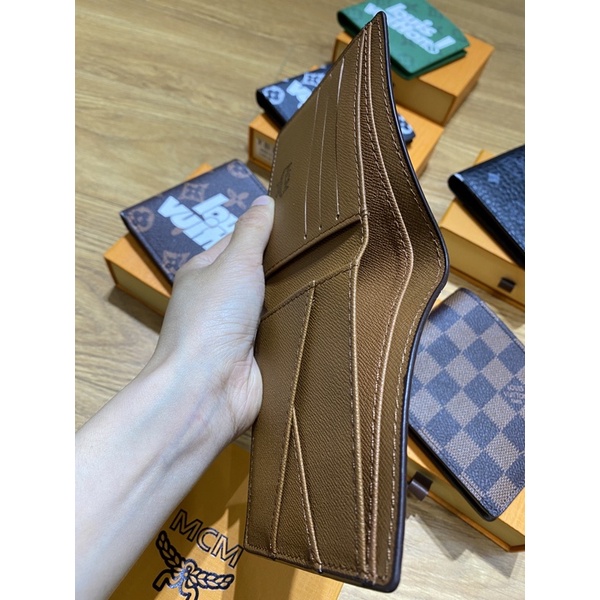 Ví nam Mcm , Lv fullbox da xịn xò - Ví nam đựng tiền đựng thẻ siêu đẹp