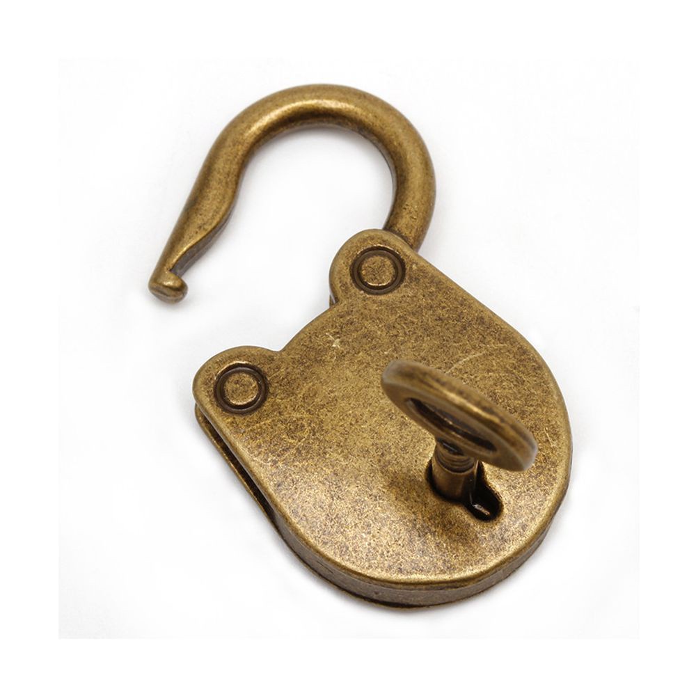 1 Bộ Ổ Khóa Bằng Đồng Phong Cách Vintage