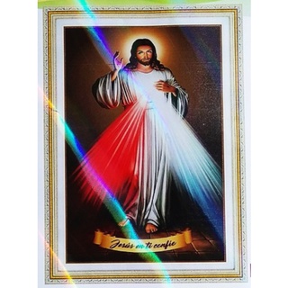 Tranh Thêu Chữ Thập 3D Lòng Thương Xót Của Chúa DV6340 (KHÁCH TỰ THÊU) KT:40X55CM