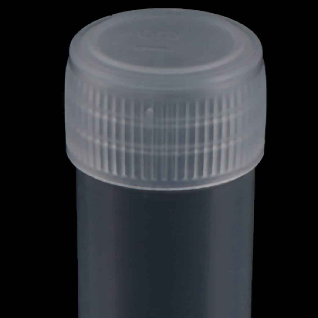 Set 100 Ống Nghiệm Nhựa 5ml Có Nắp Vặn Tiện Dụng Cho Hóa Học