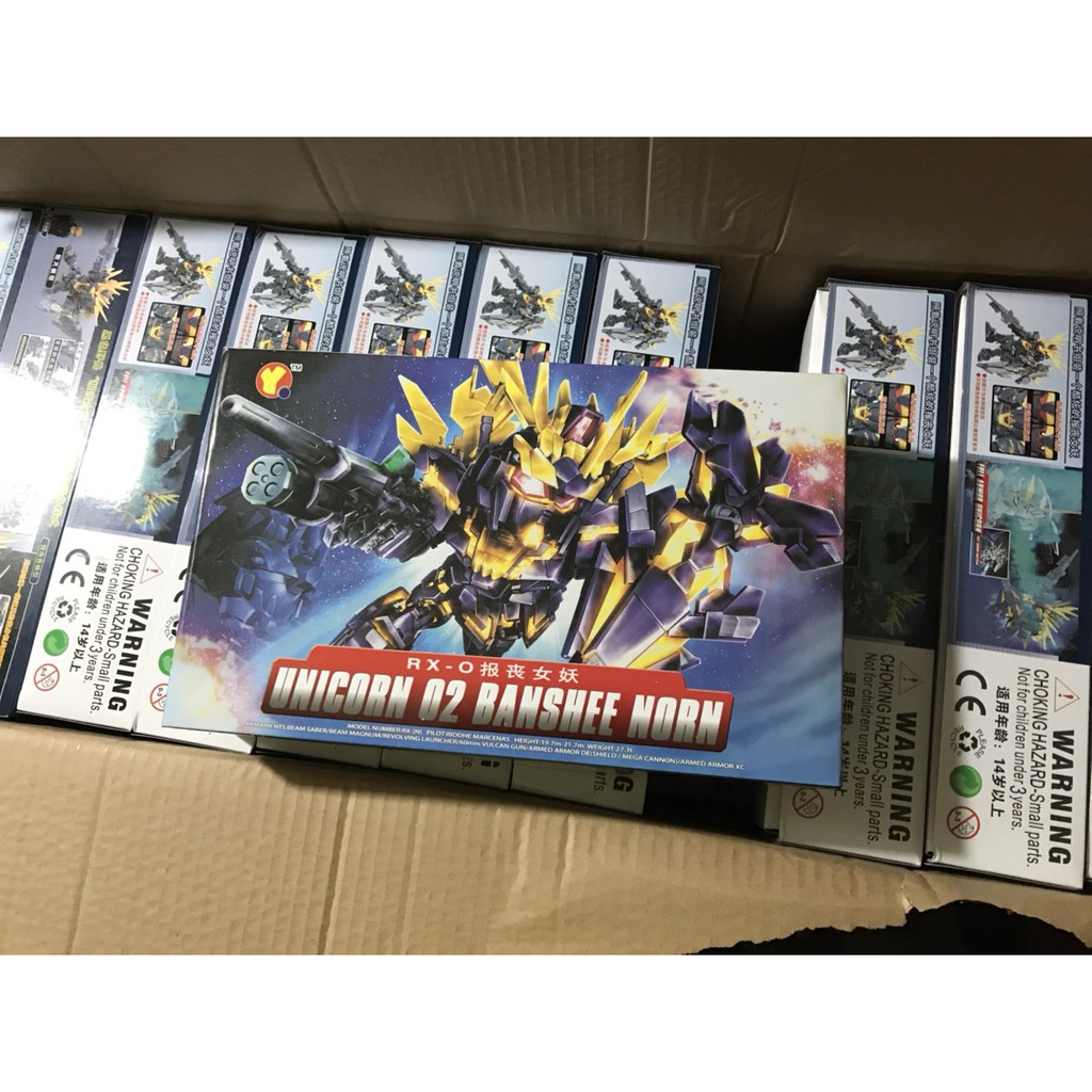 Mô Hình SD 391 Unicorn Gundam 02 Banshee Norn