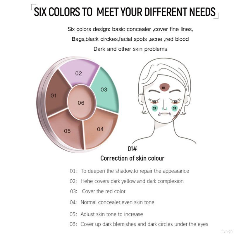 Multi Color Waterproof Multifunction Concealer Palette | BigBuy360 - bigbuy360.vn