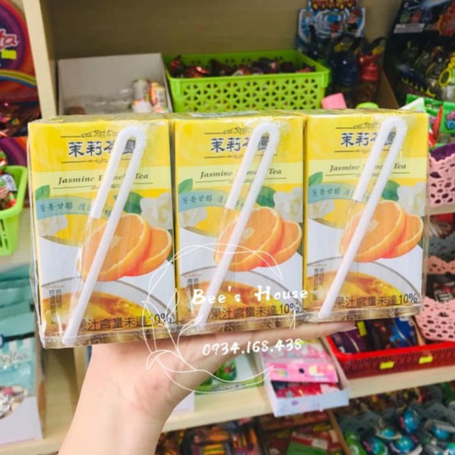 (Lốc 6 Hộp) Trà Bưởi Hoa Lài