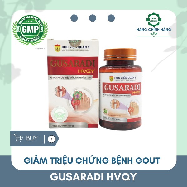 Viên Giảm Gout GUSARADI Học viện Quân Y
