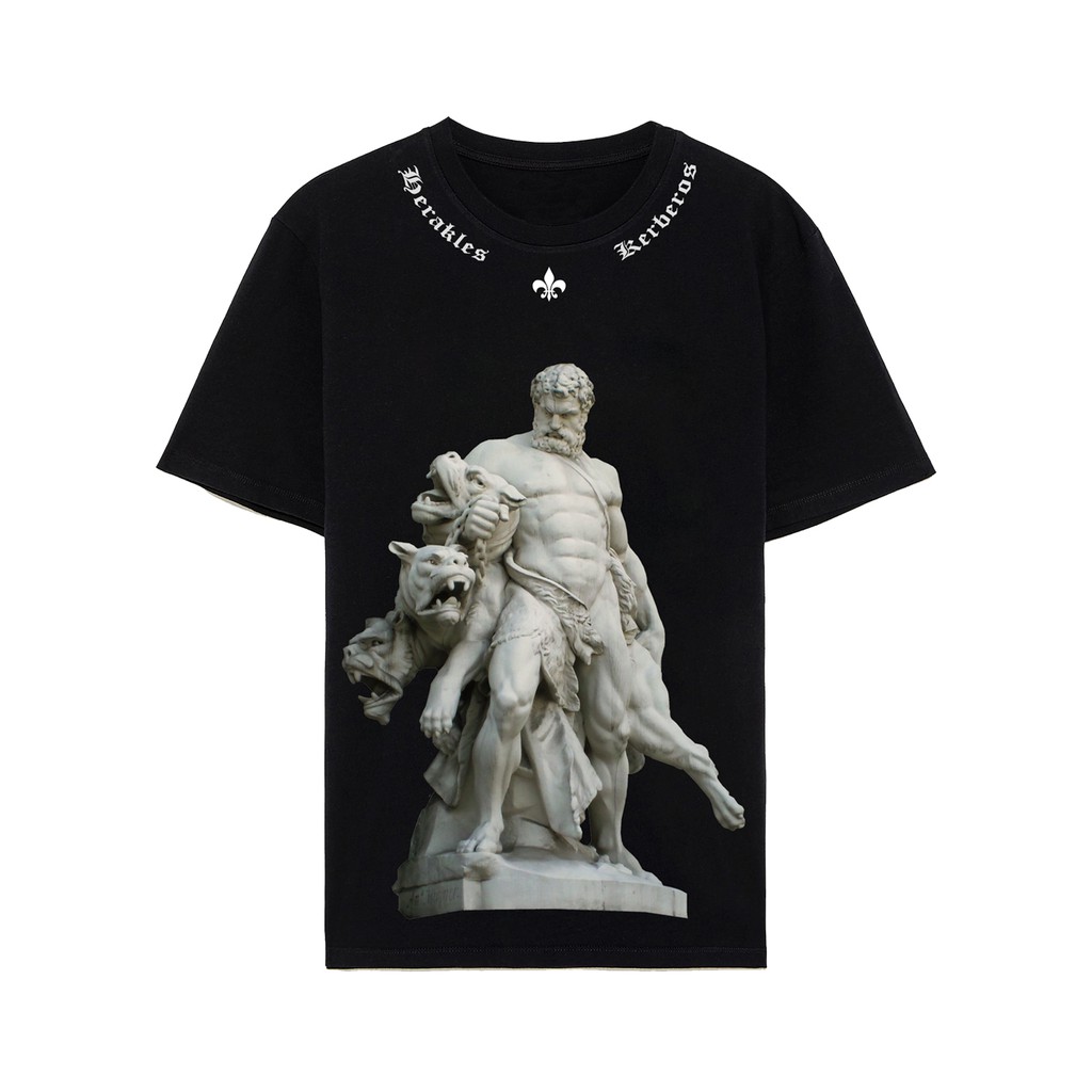 DWTM / Áo T-Shirt unisex MIKENCO Herakles and cerberus !