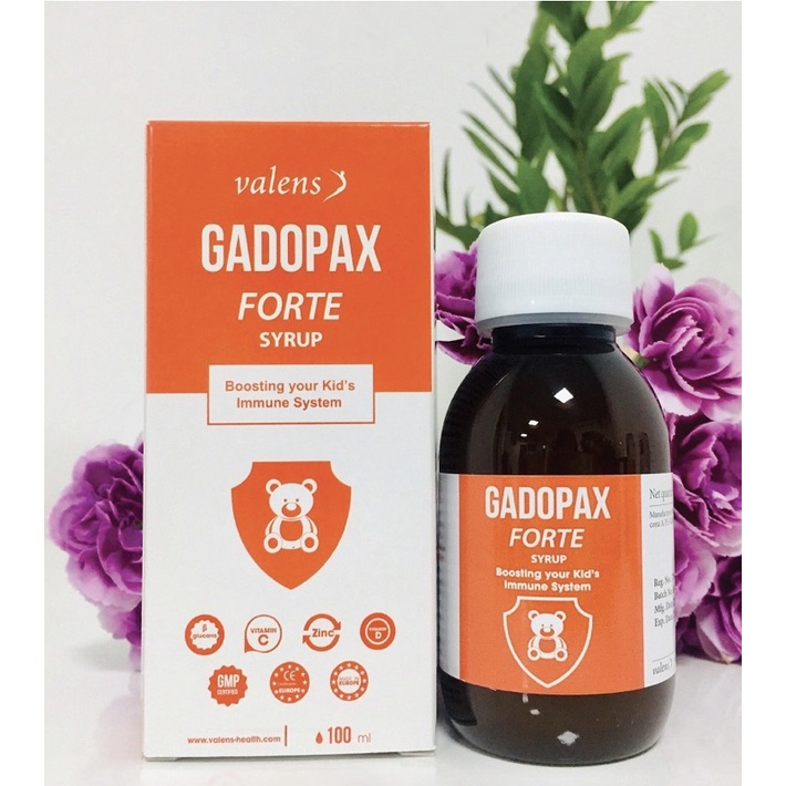 [Có Sẵn ] Siro Gadopax Forte - Hỗ trợ tăng đề kháng cho trẻ ( Chai 100ml)