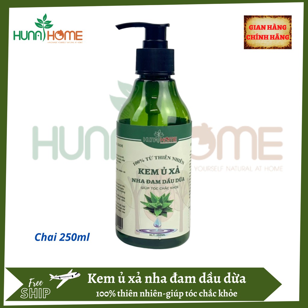 Kem ủ xả tóc Nha Đam Huna' s Home 250 ml
