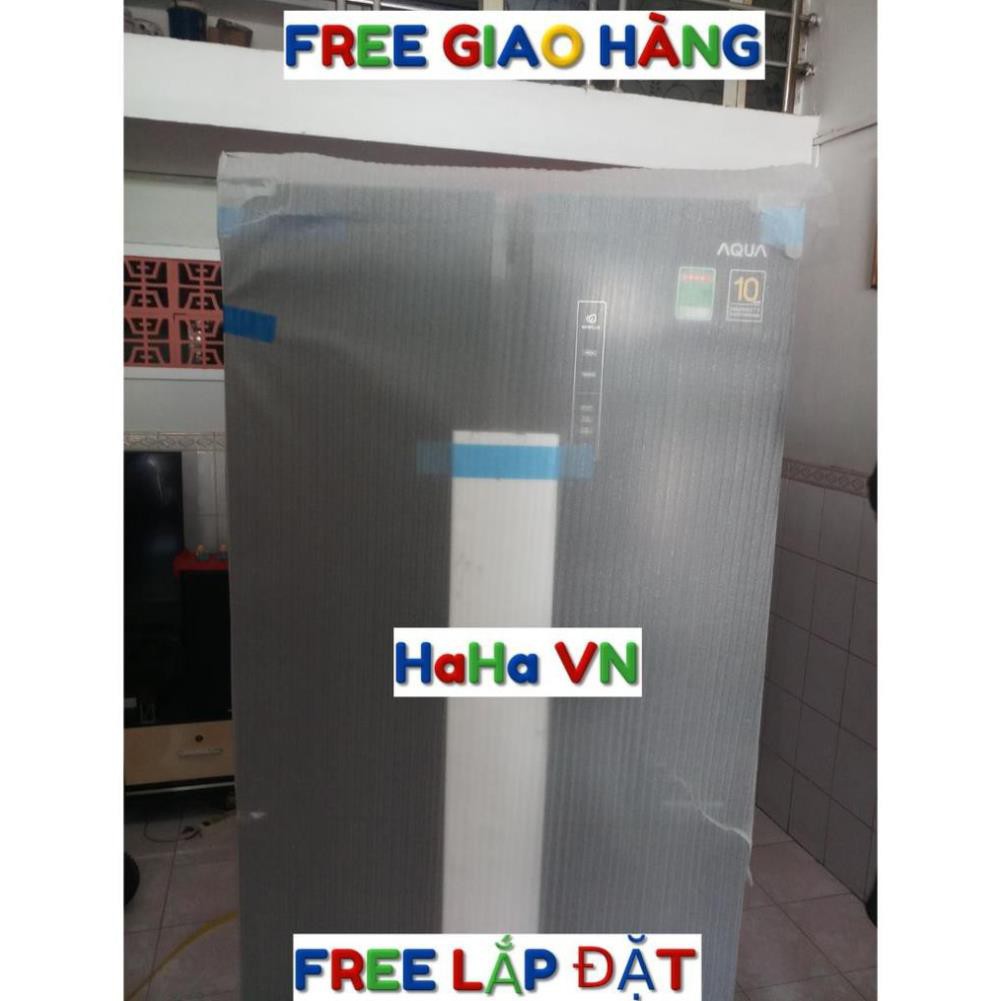 Freeship _Tủ lạnh Aqua AQR-IG525AM GB Inverter 516 lít