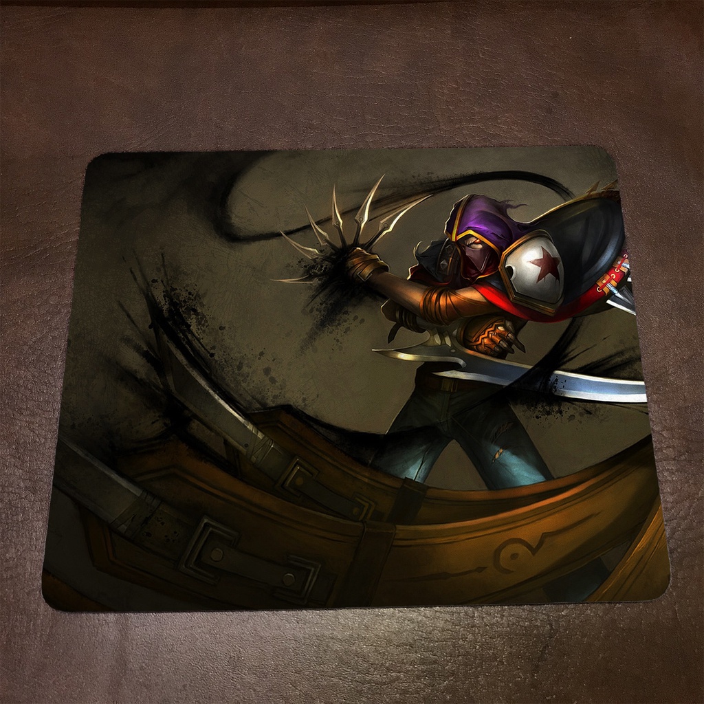 Lót chuột máy tính League of Legends TALON - Mẫu 1 Mousepad cao su êm ái, nhận in theo yêu cầu