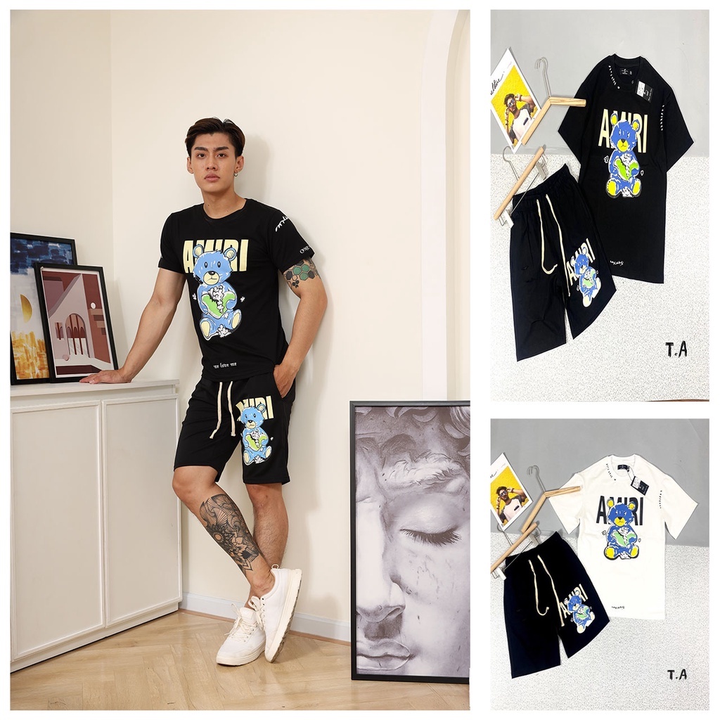 Đồ bộ nam❤️sale❤️quần áo nam cotton 100% unisex thoáng mát from dáng chuẩn ngày hè