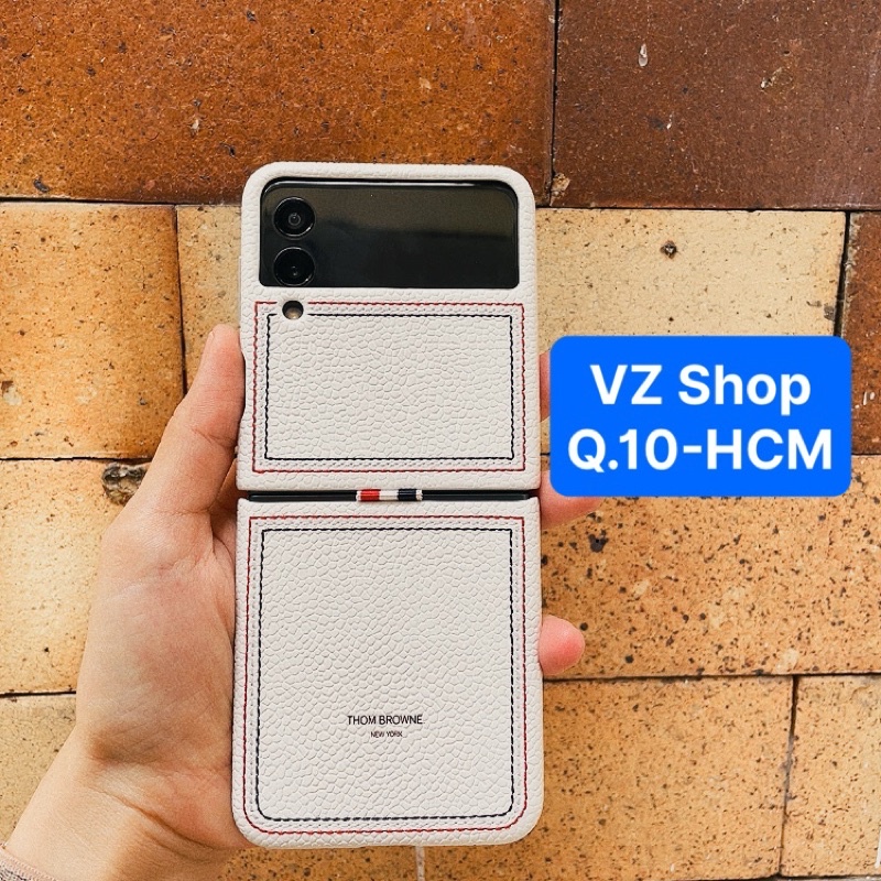 Chính hãng-NEW-KHÔNG hộp-Ốp lưng phiên bản Thom Browne cho điện thoại Samsung Galaxy Z Flip3