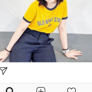 Thanh lý áo Kido Old Navy Star màu vàng
