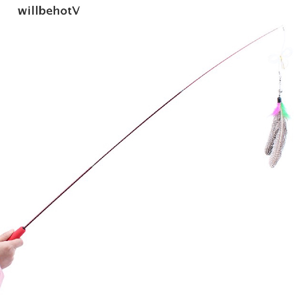 Gậy Trêu Mèo Ba Phần Cần Câu Cá Vui Nhộn