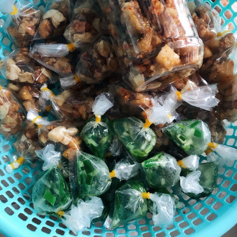 tóp mỡ rim nước mắm không da