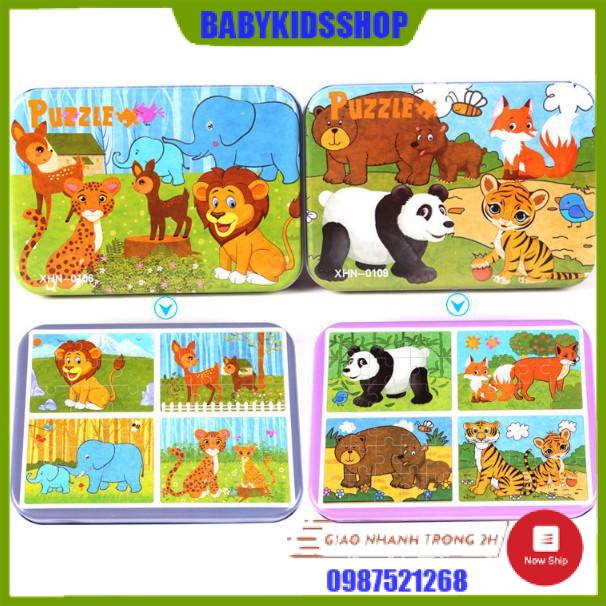 Đồ chơi Tranh ghép gỗ Puzzle 60-100-200 chi tiết, 4 cấp độ - Đồ chơi phát triển trí tuệ, dành cho bé từ 3 tuổi