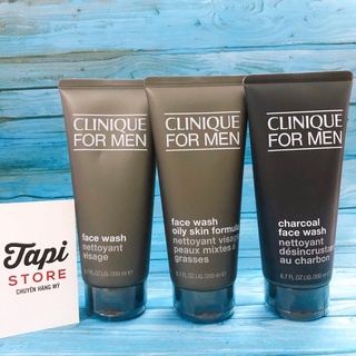 Sữa rửa mặt dành cho nam giới Clinique For Men Charcoal Face Wash