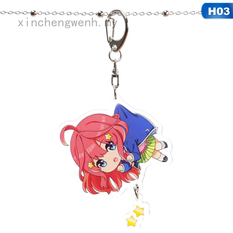Móc Khóa Hình Hatsune Miku Đáng Yêu Dùng Để Trang Trí