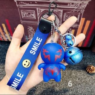Móc khóa nhện xanh,đỏ.