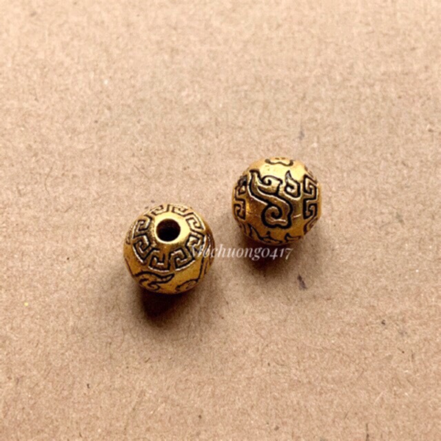 [GIÁ SỈ] Charm bi tròn 10mm họa tiết cực đẹp - Hàng loại 1 PL171