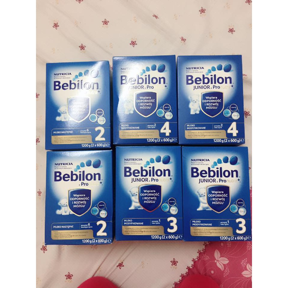 Sữa bột Bebilon 600g hàng nội địa BaLan