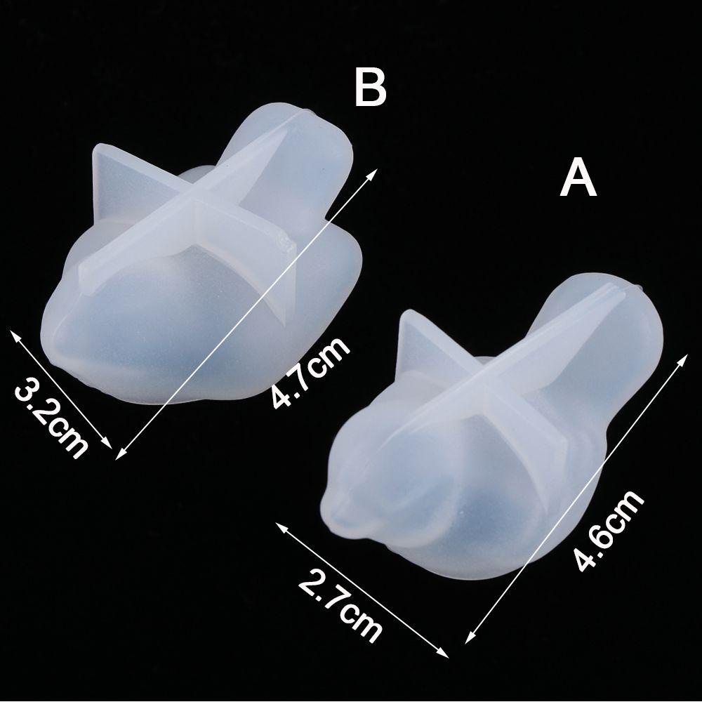 Khuôn Làm Trang Sức Hình Chú Chim Bằng Nhựa Resin UV DIY
