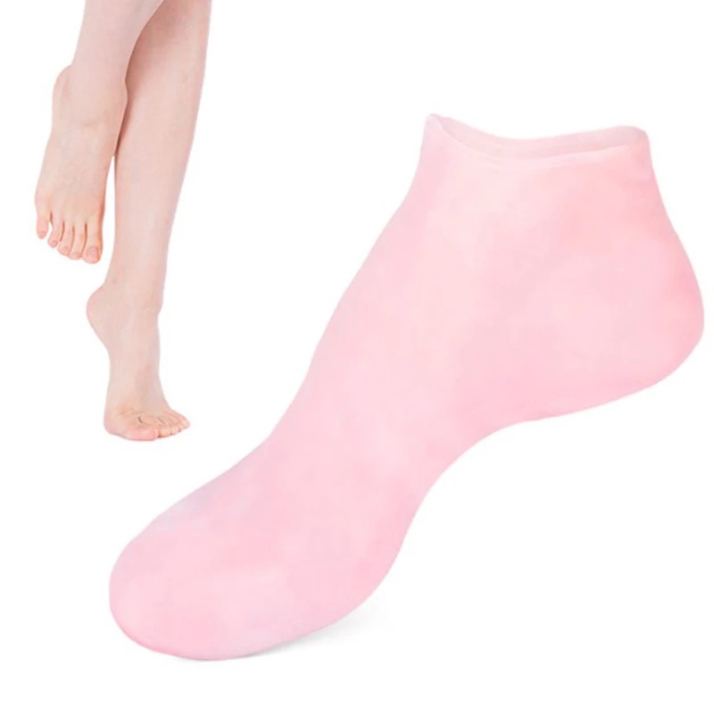 Cặp vớ gel silicone dưỡng ẩm chống nứt nẻ chăm sóc bàn chân cho nam nữ