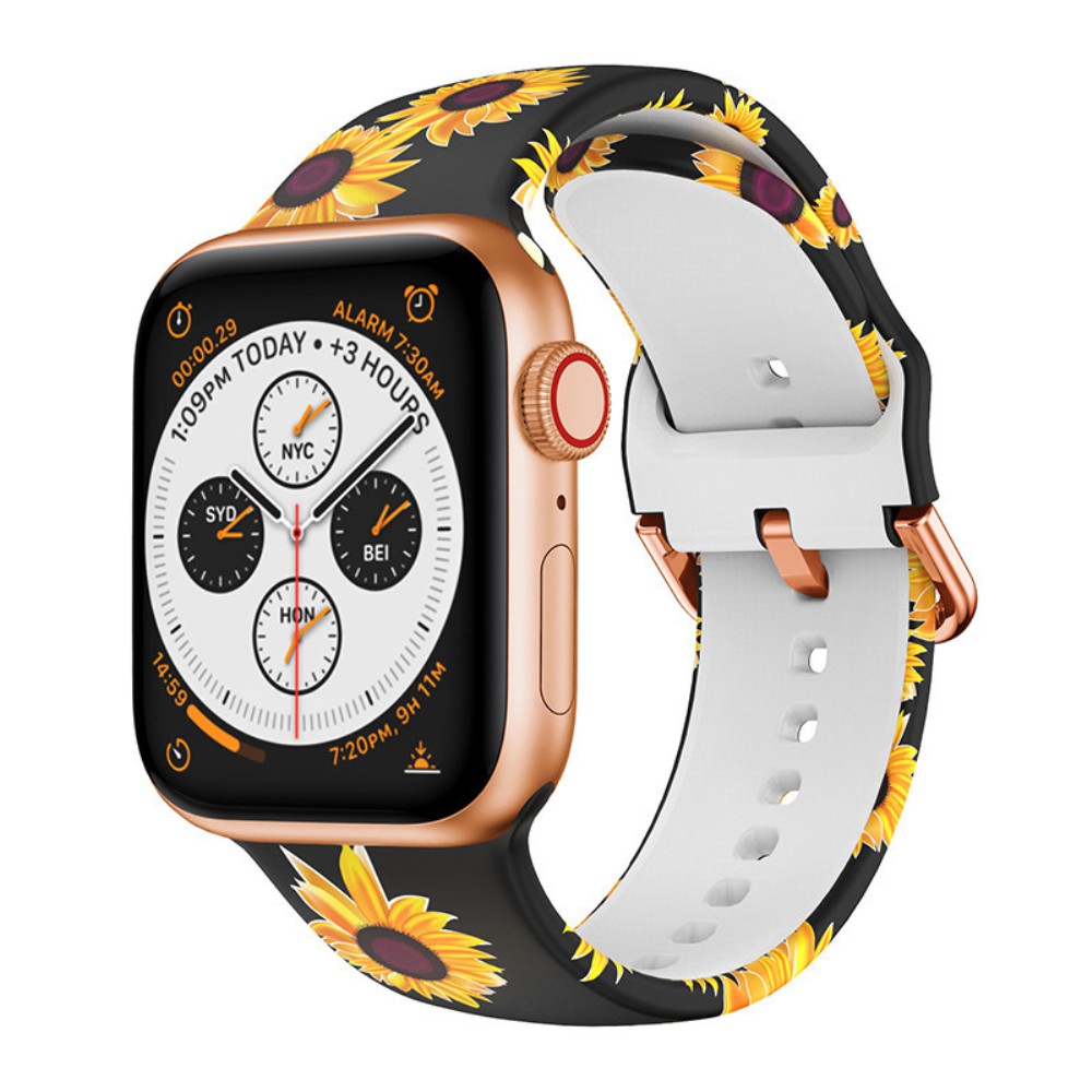 Đối với Apple Watch Bands In Silicone Sport Dây đeo mềm 42 / 44mm iWatch Series 6 5 4 3 2 1 SE Watchbands Phụ kiện
