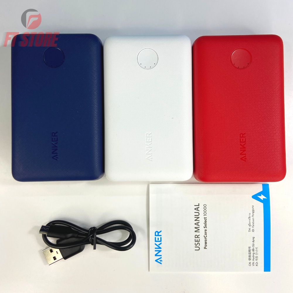 【Giao Hỏa Tốc】Pin Dự Phòng 10000 mAh Sạc Nhanh 12W Anker A1223 PowerCore BH 12TH