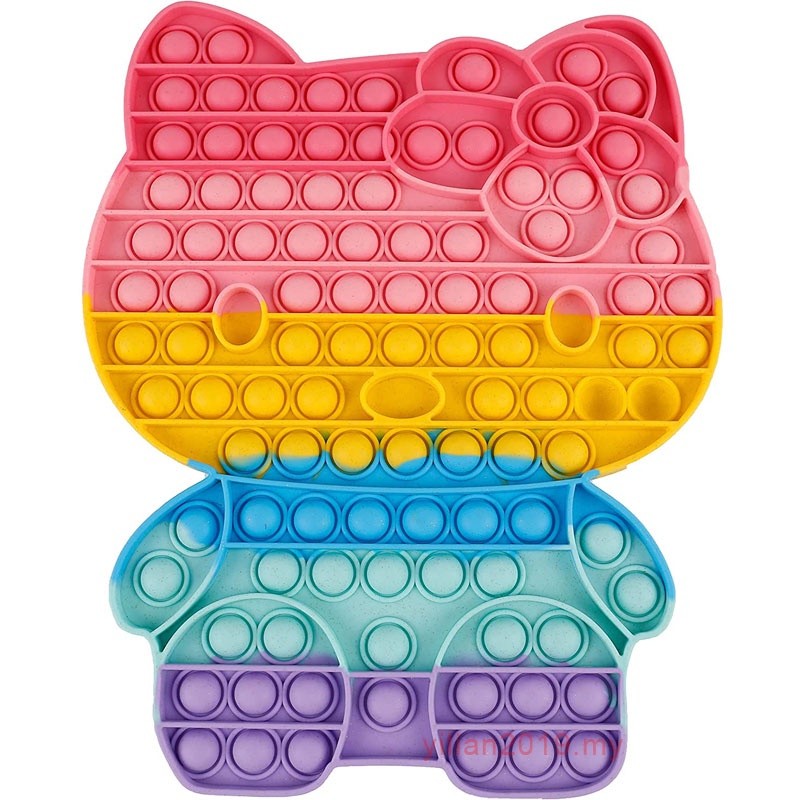 Pop It Mèo Kitty New [Bấm Bong Bóng Hello Kitty khổng Lồ]