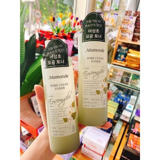 Toner Mamonde diếp cá cho da dầu, mụn, lỗ chân lông to