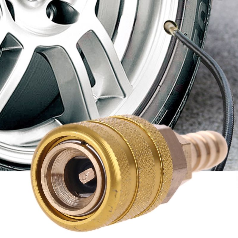 Đầu Nối Ống Bơm Khí Nén Nhanh Cỡ 1 / 4 ''