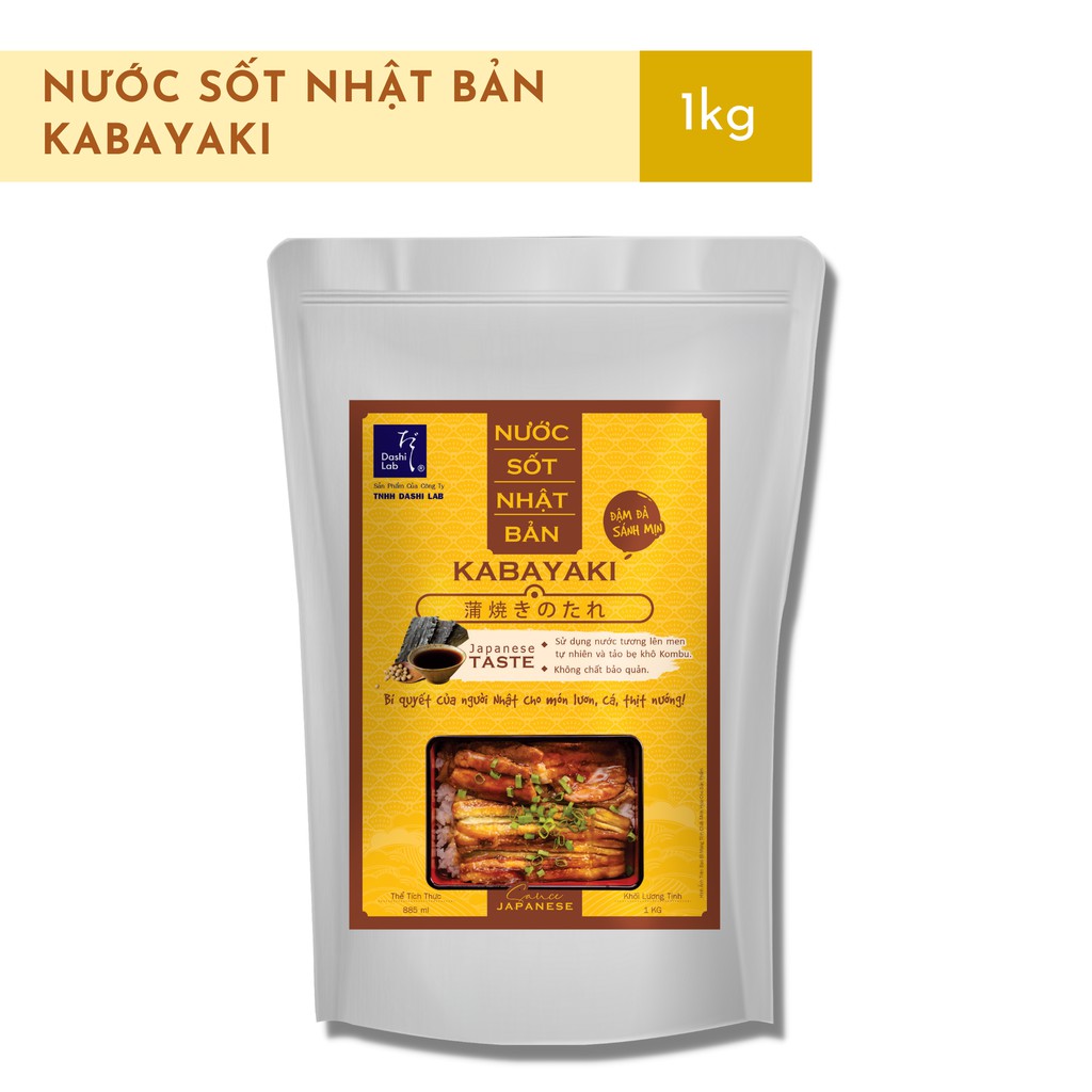 Combo Party nướng thả gia (1 túi Kabayaki 1kg, 1 chai Asazuke 340g)