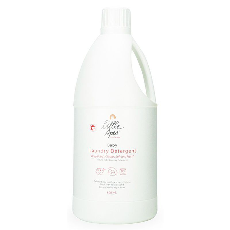 Nước Giặt Quần Áo Em Bé Little Apes 800ml