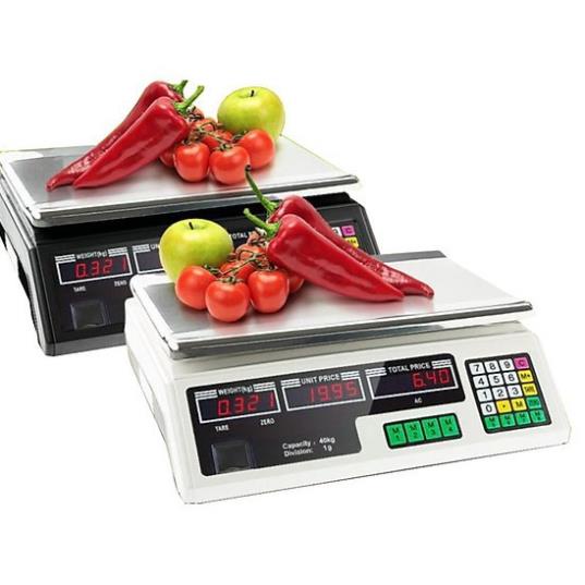 Cân điện tử tính tiền 2 mặt loại 40Kg công nghệ HànQuốc,Dễ dàng sử dụng,tính tiền chính xác.TẠI SALA