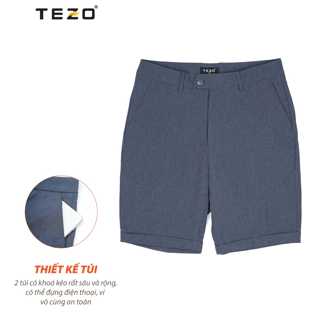 Quần ngố gió cao cấp Tezo dáng thể thao trẻ trung năng động 2201QNGB05
