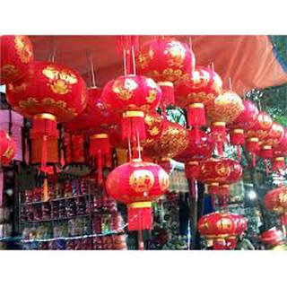 Đèn lồng trang trí treo tết 80 phân