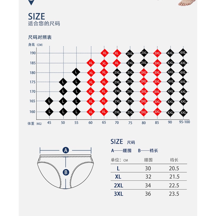 Quần lót siêu mỏng thoáng khí thoải mái thời trang mùa hè quyến rũ cho nam 018