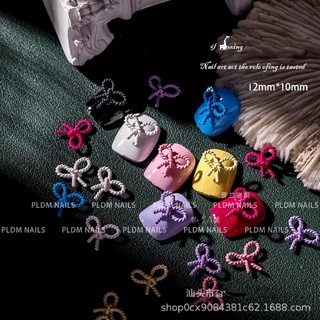 Charm nơ,charm tim trang trí móng độc lạ lẻ 1 cái